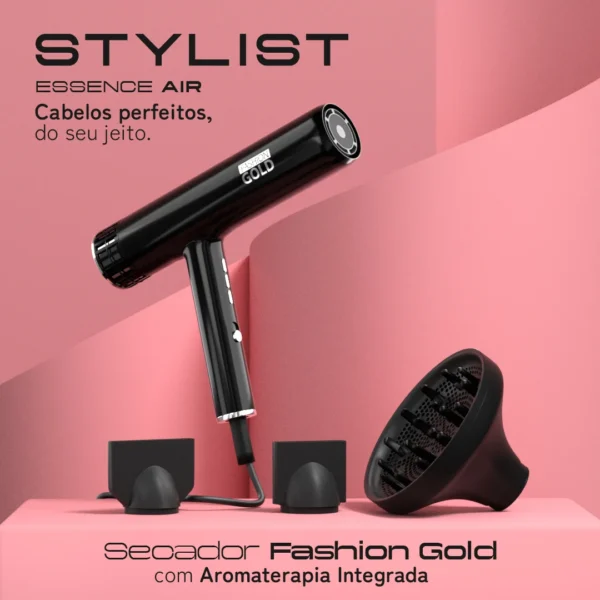 Secador Stylist Essence Air - Fashion Gold 127/220V - Image 2