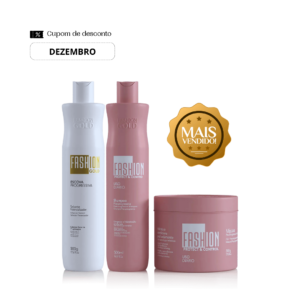 Combo Escova Progressiva Fashion Gold 500g